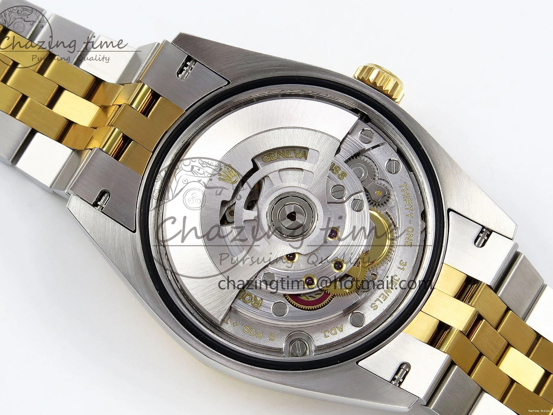 0107 DateJust 36 126233 APF 1:1 Best Edition 904L Steel YG Diamonds Dial on SS YG Jubilee Bracelet VR Unisex 1592